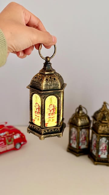 فانوس چراغدار کریسمسی